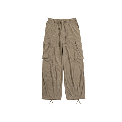 Retro Corduroy Workwear Pants