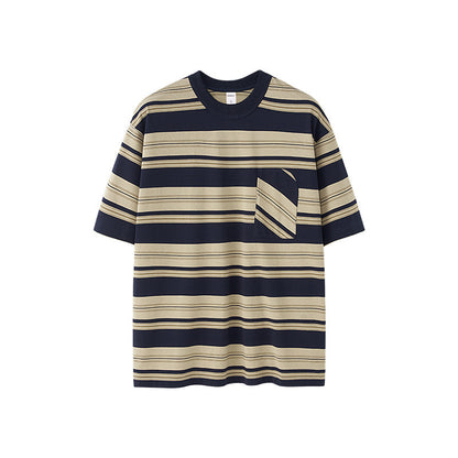 Striped Pocket Tee
