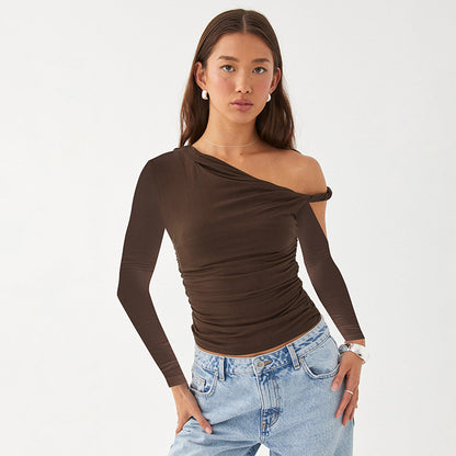 Asymmetric One-Shoulder Top