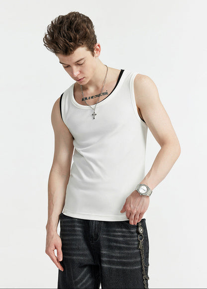 Essential Ribbed Tank