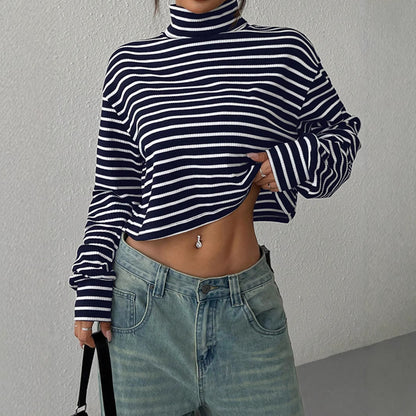 Striped Long Sleeve Top