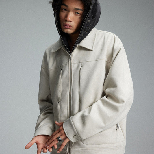 Urban Gray Fashion Bomber Jacket