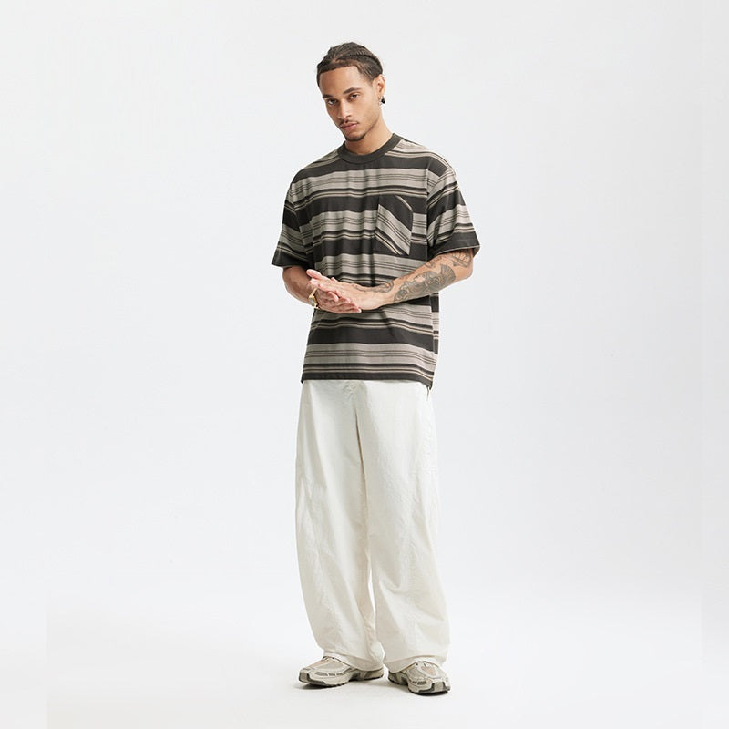 Striped Pocket Tee