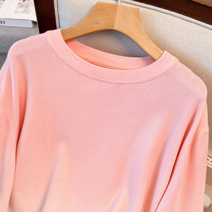 Loose Round Neck Pullover
