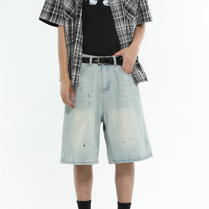 Denim High Street Denim Shorts Loose