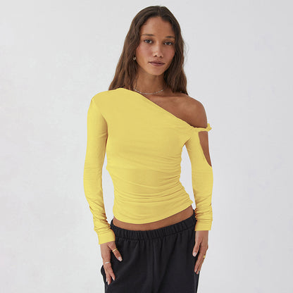 Asymmetric One-Shoulder Top