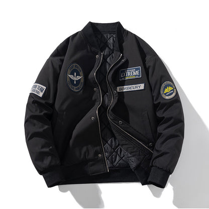 Japanese Style Embroidery Bomber Jacket