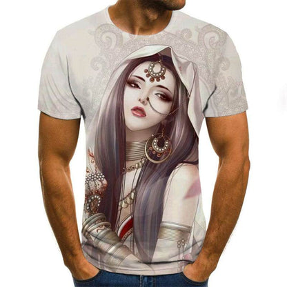 3DT Horror Skull Short Sleeve